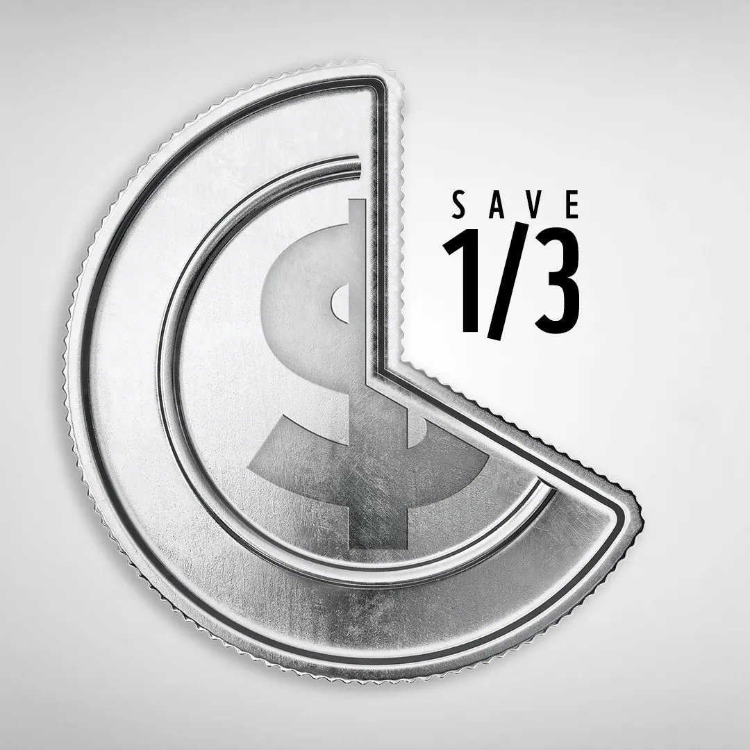 Save 1/3